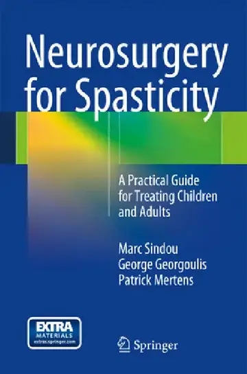 Cover of Neurosurgery for Spasticity