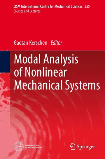 Cover of Modal Analysis of Nonlinear Mechanical Systems