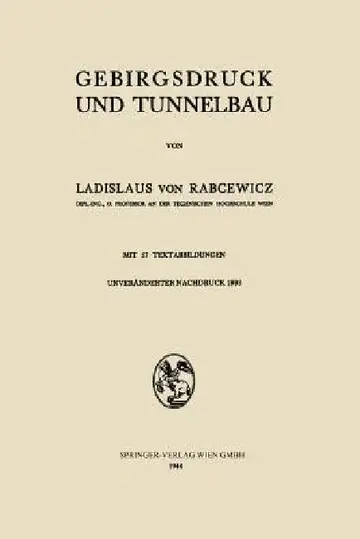 Cover of Gebirgsdruck Und Tunnelbau