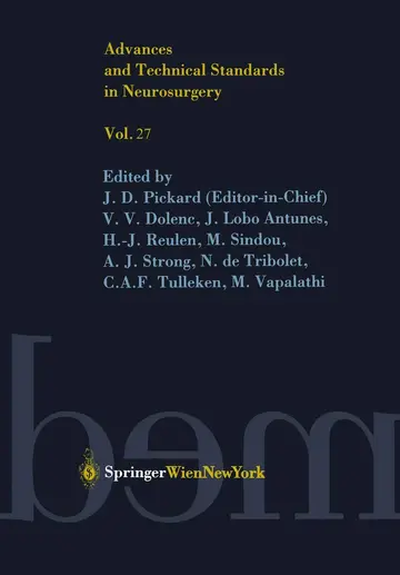Cover of Advances and Technical Standards in Neurosurgery