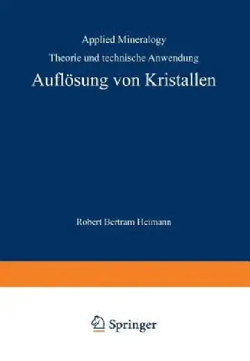 Cover of Auflösung Von Kristallen