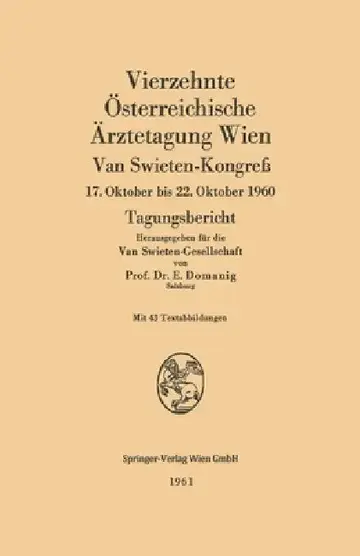 Cover of Vierzehnte Österreichische Ärztetagung Wien