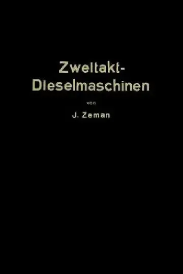 Cover of Zweitakt-Dieselmaschinen Kleinerer Und Mittlerer Leistung