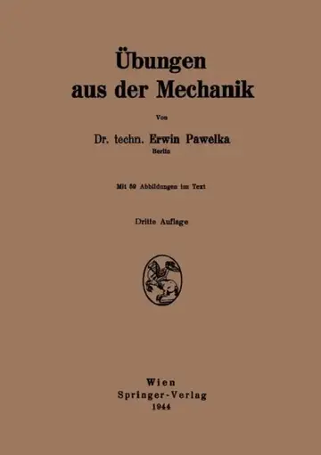 Cover of Übungen Aus Der Mechanik
