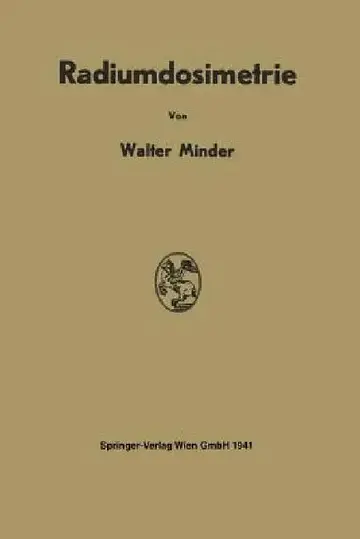 Cover of Radiumdosimetrie