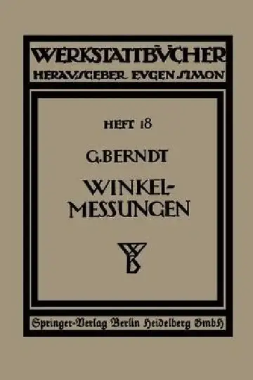Cover of Technische Winkelmessungen
