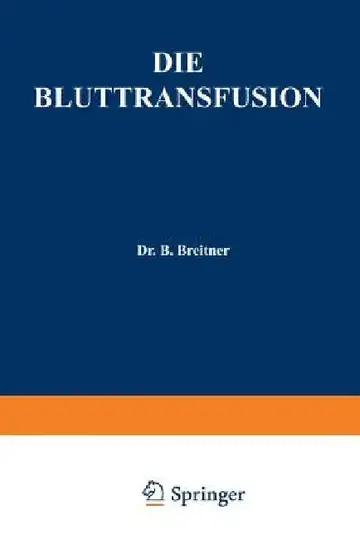 Cover of Die Bluttransfusion