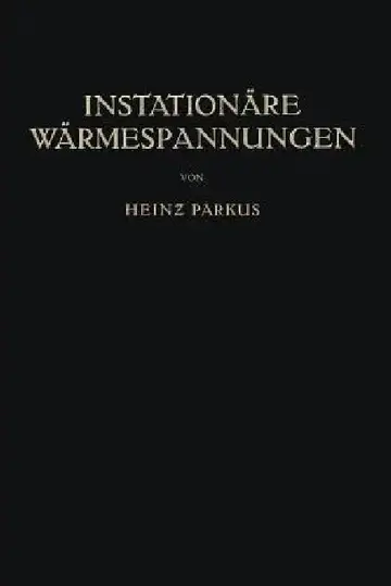 Cover of Instationäre Wärmespannungen