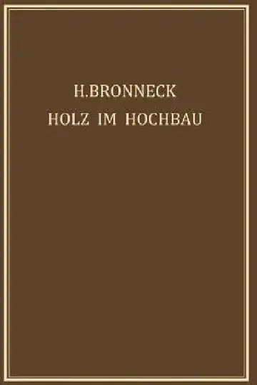 Cover of Holz Im Hochbau