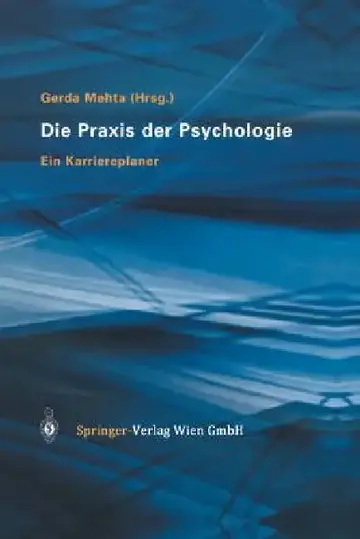 Cover of Die PRAXIS Der Psychologie