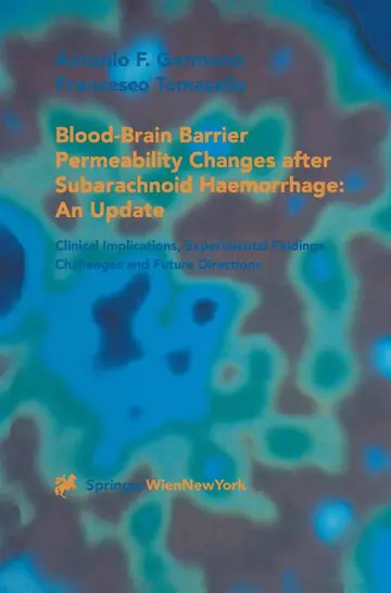 Cover of Blood-Brain Barrier Permeability Changes After Subarachnoid Haemorrhage