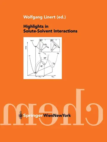 Cover of Highlights in Solute-Solvent Interactions