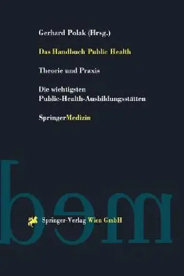 Cover of Das Handbuch Public Health