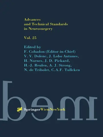 Cover of Advances and Technical Standards in Neurosurgery