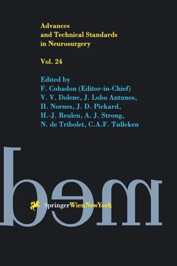 Cover of Advances and Technical Standards in Neurosurgery