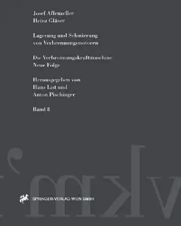 Cover of Lagerung Und Schmierung Von Verbrennungsmotoren