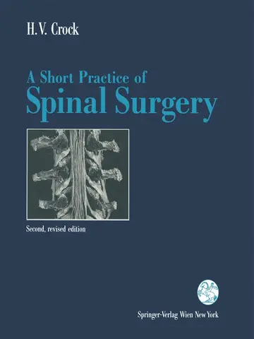 Cover of A Short Practice of Spinal Surgery