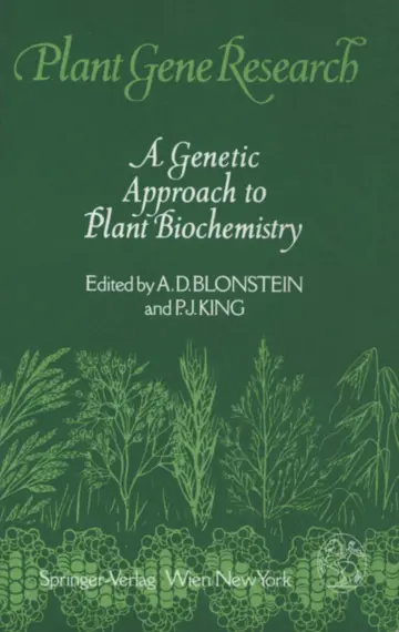 Cover of A Genetic Approach to Plant Biochemistry