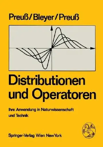 Cover of Distributionen Und Operatoren
