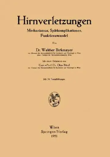 Cover of Hirnverletzungen