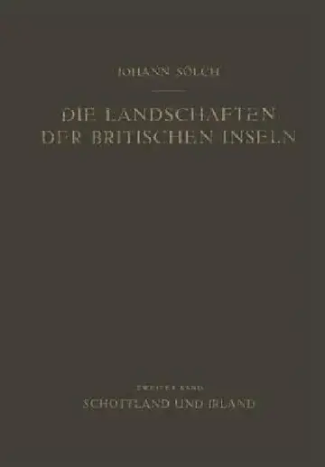 Cover of Die Landschaften Der Britischen Inseln