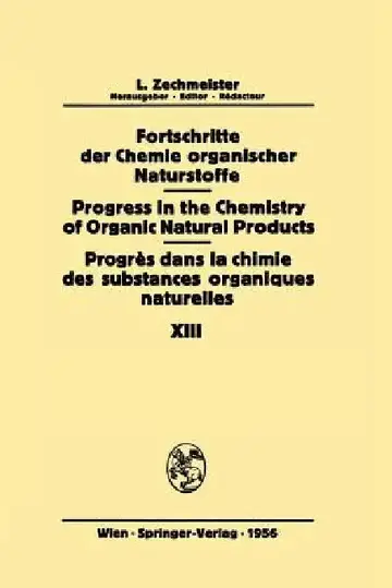 Cover of Fortschritte Der Chemie Organischer Naturstoffe / Progress in the Chemistry of Organic Natural Products / Progrès Dans La Chimie Des Substances Organi