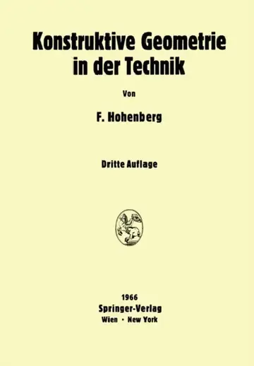 Cover of Konstruktive Geometrie in Der Technik