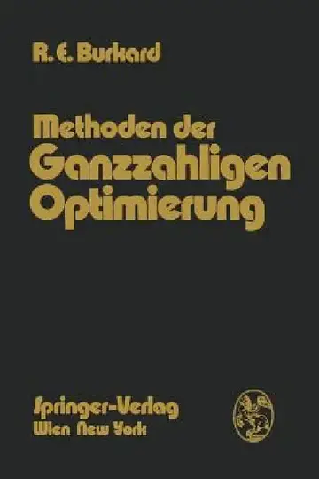Cover of Methoden Der Ganzzahligen Optimierung