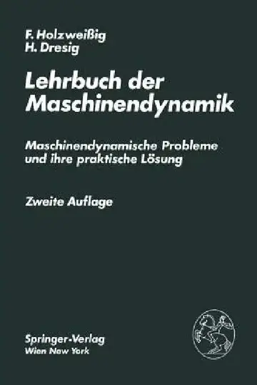 Cover of Lehrbuch Der Maschinendynamik
