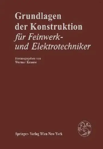 Cover of Grundlagen Der Konstruktion