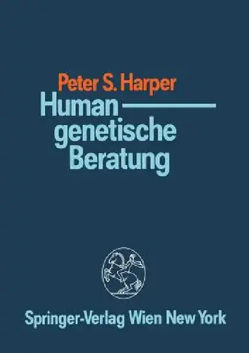 Cover of Humangenetische Beratung