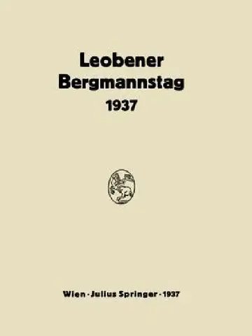 Cover of Bericht Über Den Leobener Bergmannstag