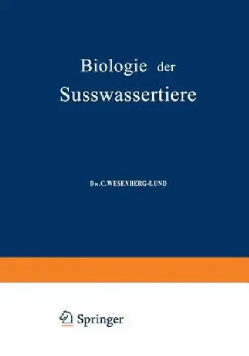 Cover of Biologie Der Süsswassertiere