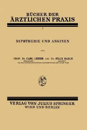 Cover of Diphtherie Und Anginen