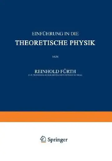 Cover of Einführung in Die Theoretische Physik