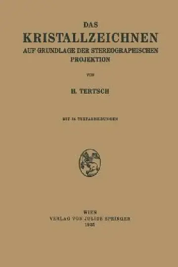 Cover of Das Kristallzeichnen Auf Grundlage Der Stereographischen Projektion