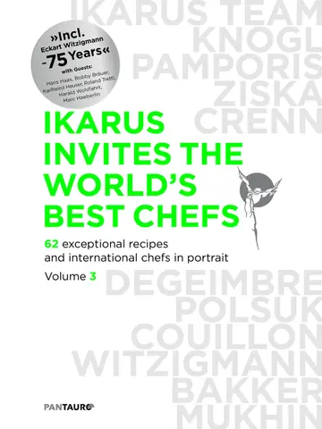 Cover of Ikarus invites the world`s best chefs