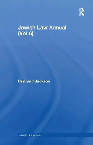 Cover of Jewish Law Annual