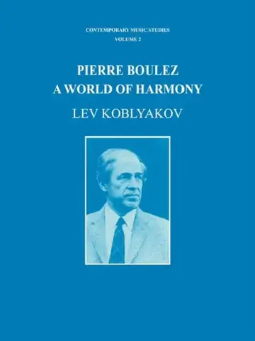 Cover of Pierre Boulez