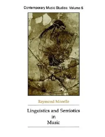 Cover of Linguistics and Semiotics in Music