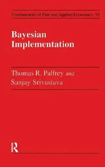 Cover of Bayesian Implementation