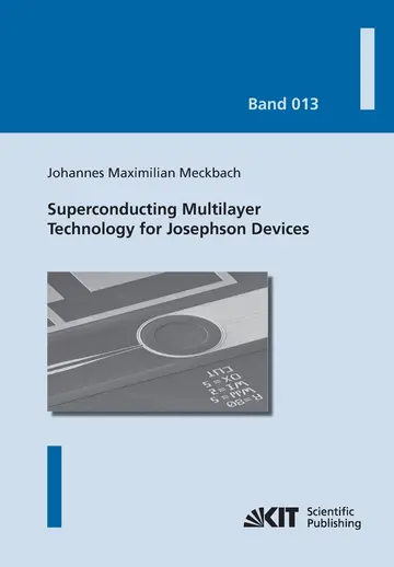 Cover of Superconducting Multilayer Technology for Josephson Devices