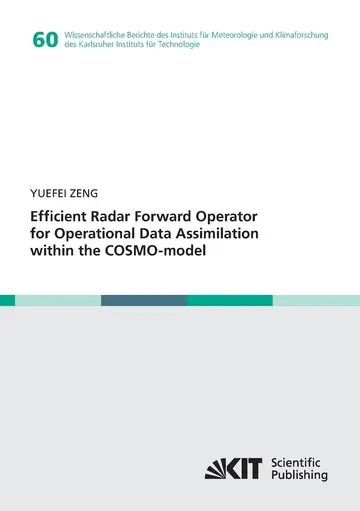 Cover of Efficient Radar Forward Operator for Operational Data Assimilation within the COSMO-model