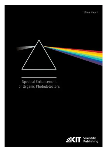 Cover of Spectral Enhancement of Organic Photodetectors