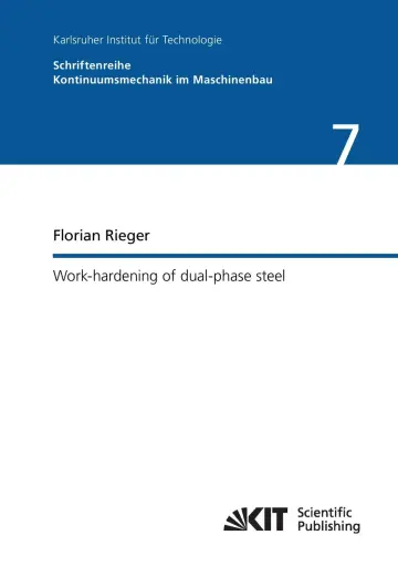 Cover of Work-hardening of dual-phase steel
