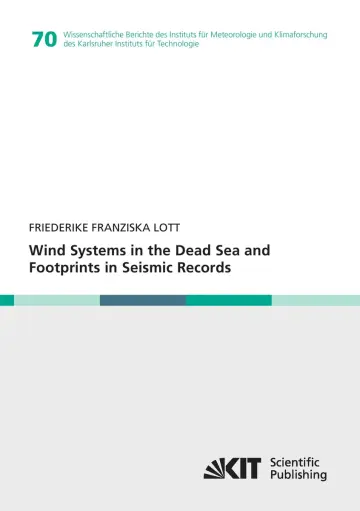 Cover of Wind Systems in the Dead Sea and Footprints in Seismic Records