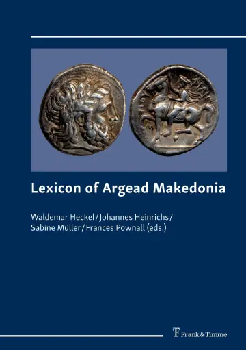 Cover of Lexicon of Argead Macedonia