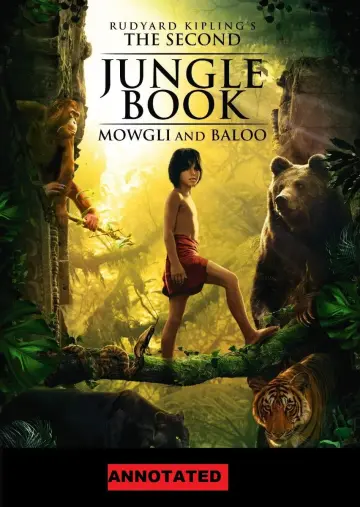 Cover of The Second Jungle Book Annotated