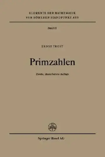 Cover of Primzahlen