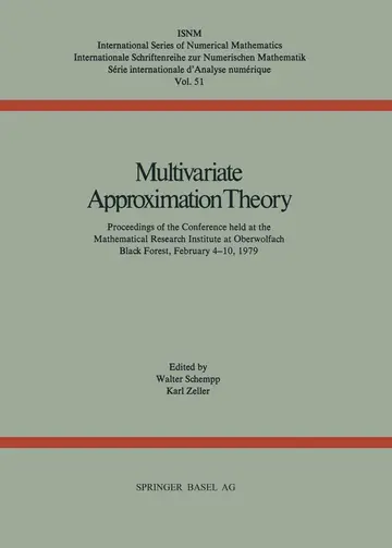 Cover of Multivariate Approximation Theory